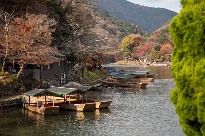 Arashiyama bamboo grove path